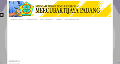 Desktop Screenshot of mercubaktijaya.ac.id